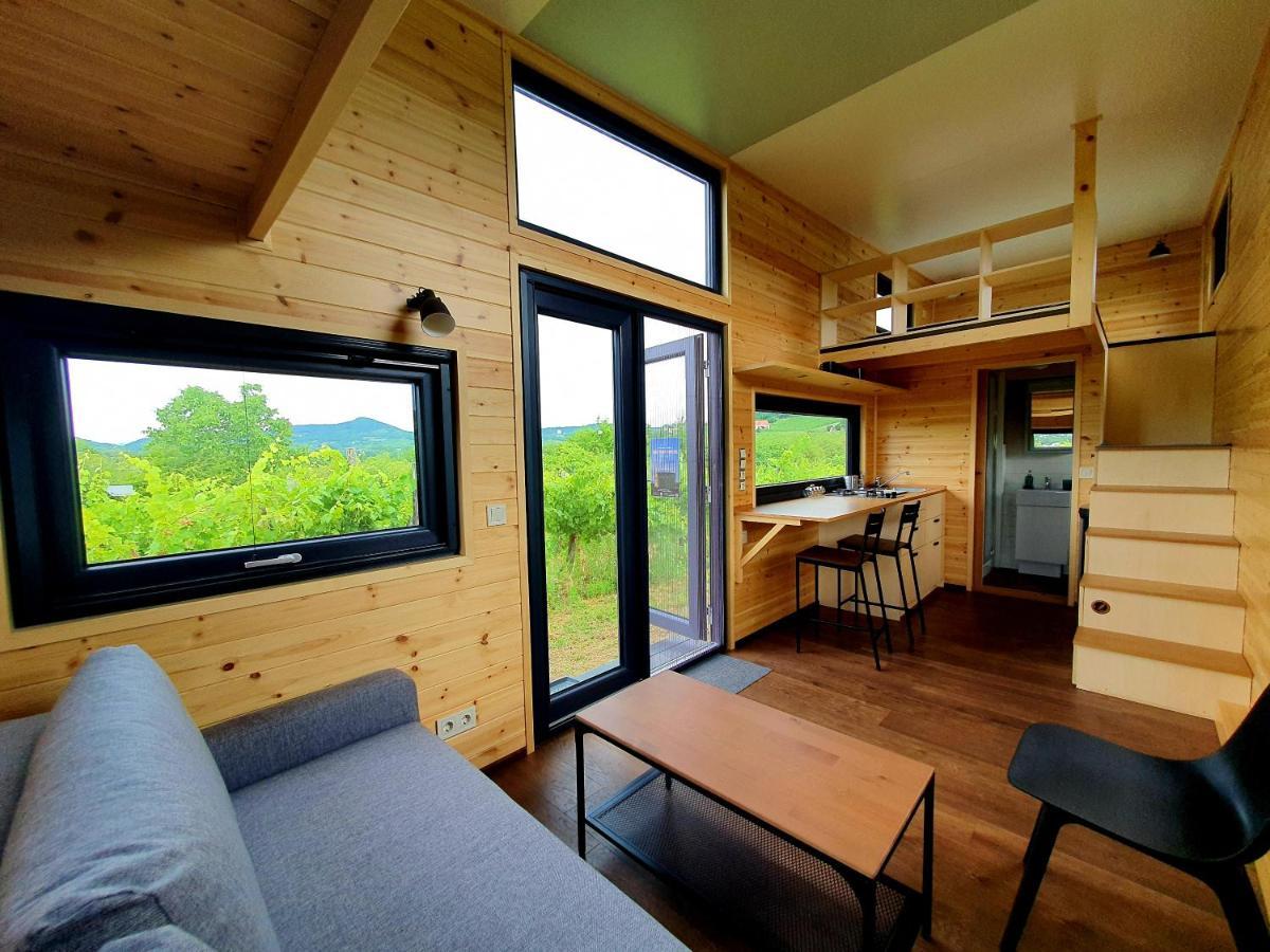 Ferienwohnung Pop Tiny House Balaton Kaptalantoti Exterior foto