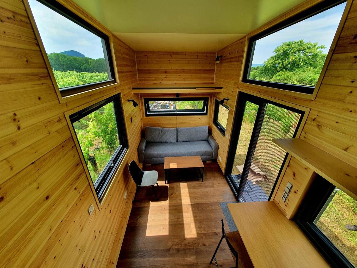 Ferienwohnung Pop Tiny House Balaton Kaptalantoti Exterior foto