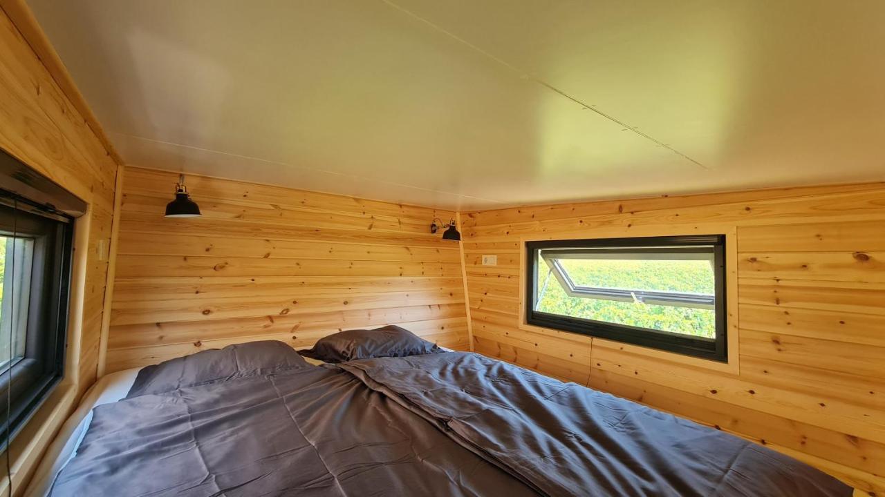 Ferienwohnung Pop Tiny House Balaton Kaptalantoti Exterior foto