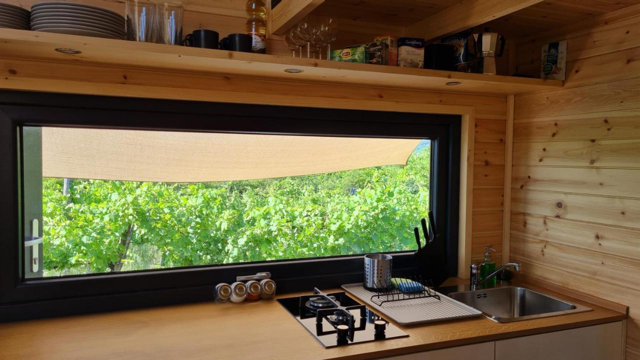 Ferienwohnung Pop Tiny House Balaton Kaptalantoti Exterior foto